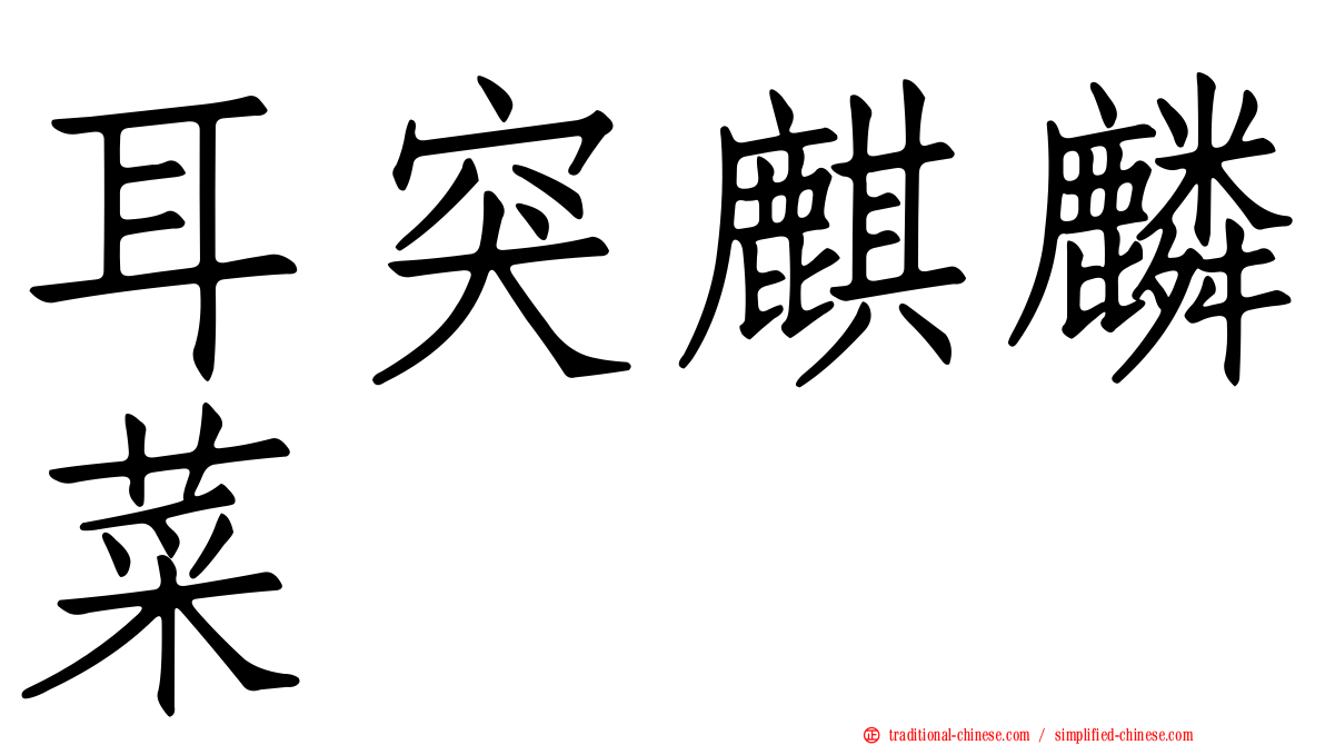 耳突麒麟菜