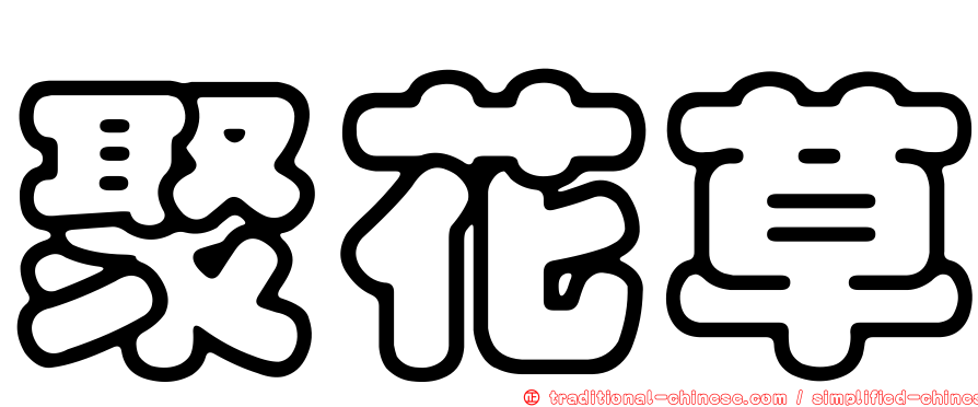 聚花草