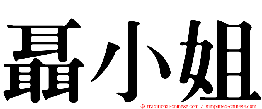 聶小姐