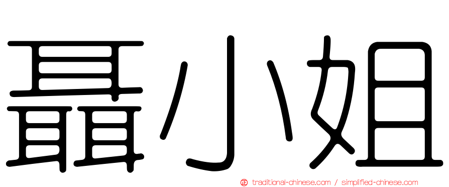 聶小姐