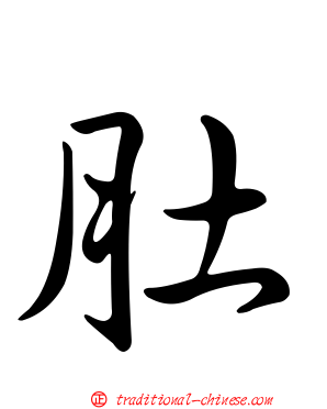 肚