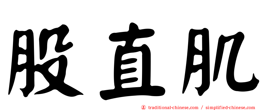 股直肌