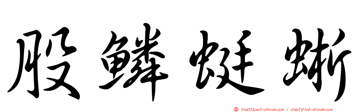 股鱗蜓蜥
