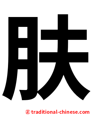 肤