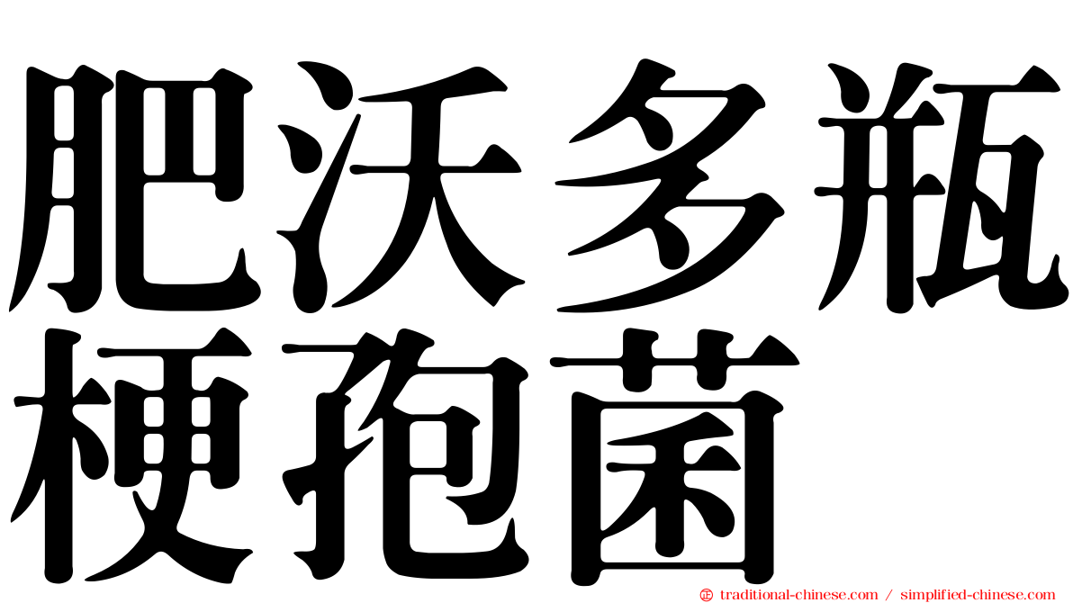 肥沃多瓶梗孢菌