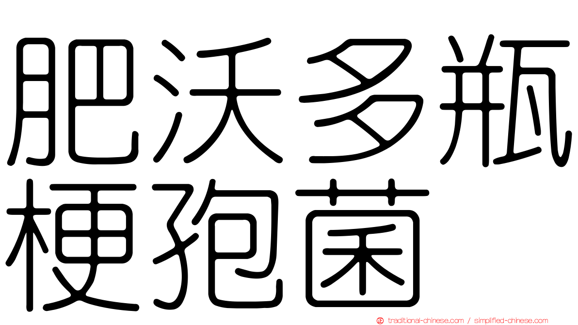 肥沃多瓶梗孢菌