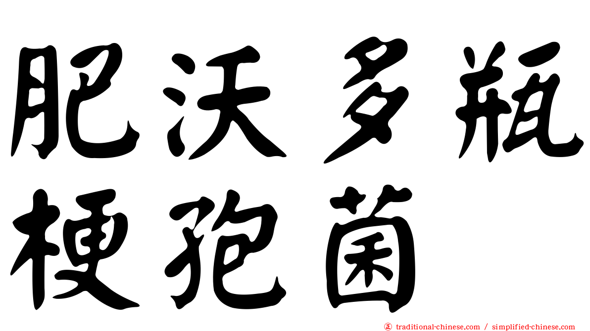 肥沃多瓶梗孢菌