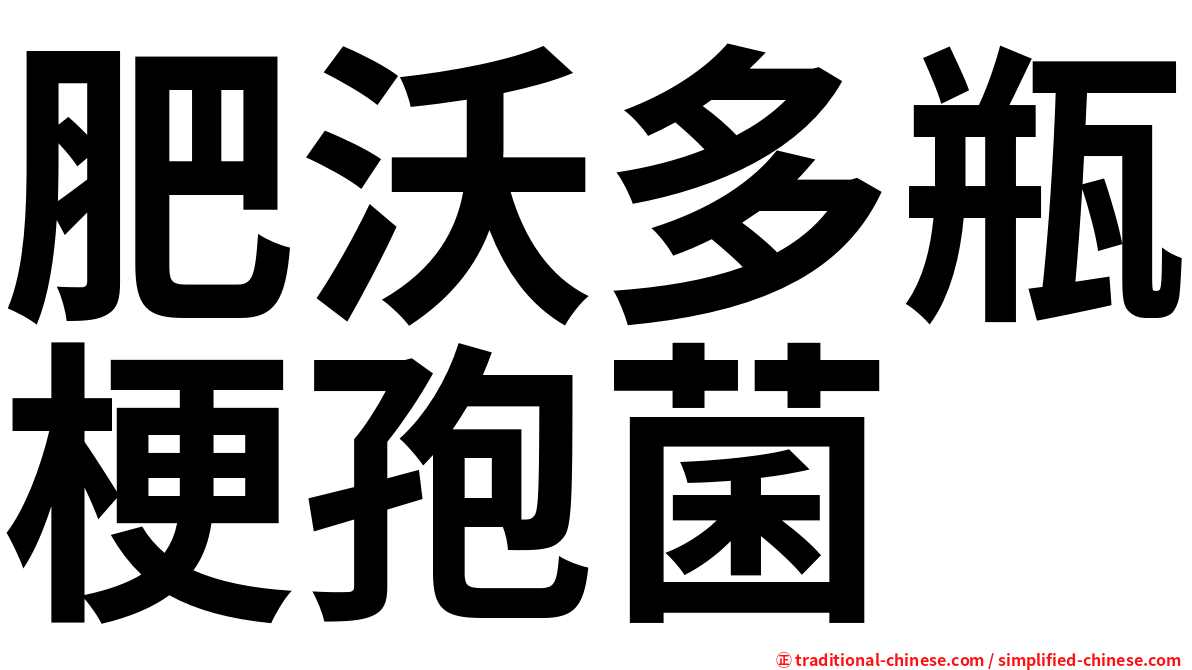 肥沃多瓶梗孢菌