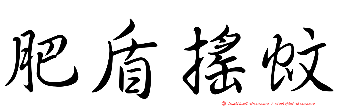 肥盾搖蚊