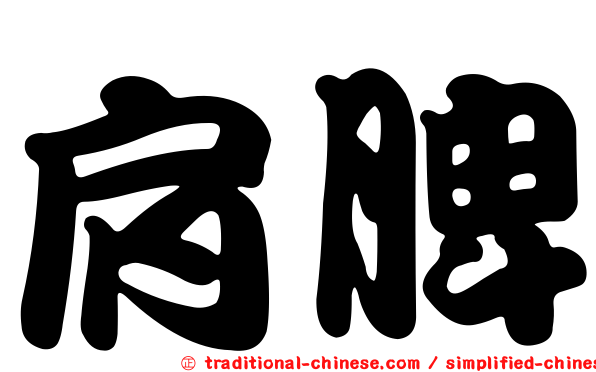 肩脾