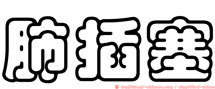 肺插塞