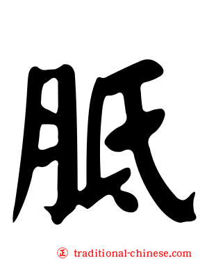 胝