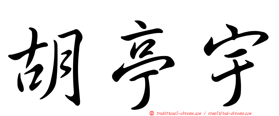 胡亭宇