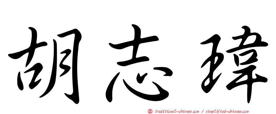 胡志瑋