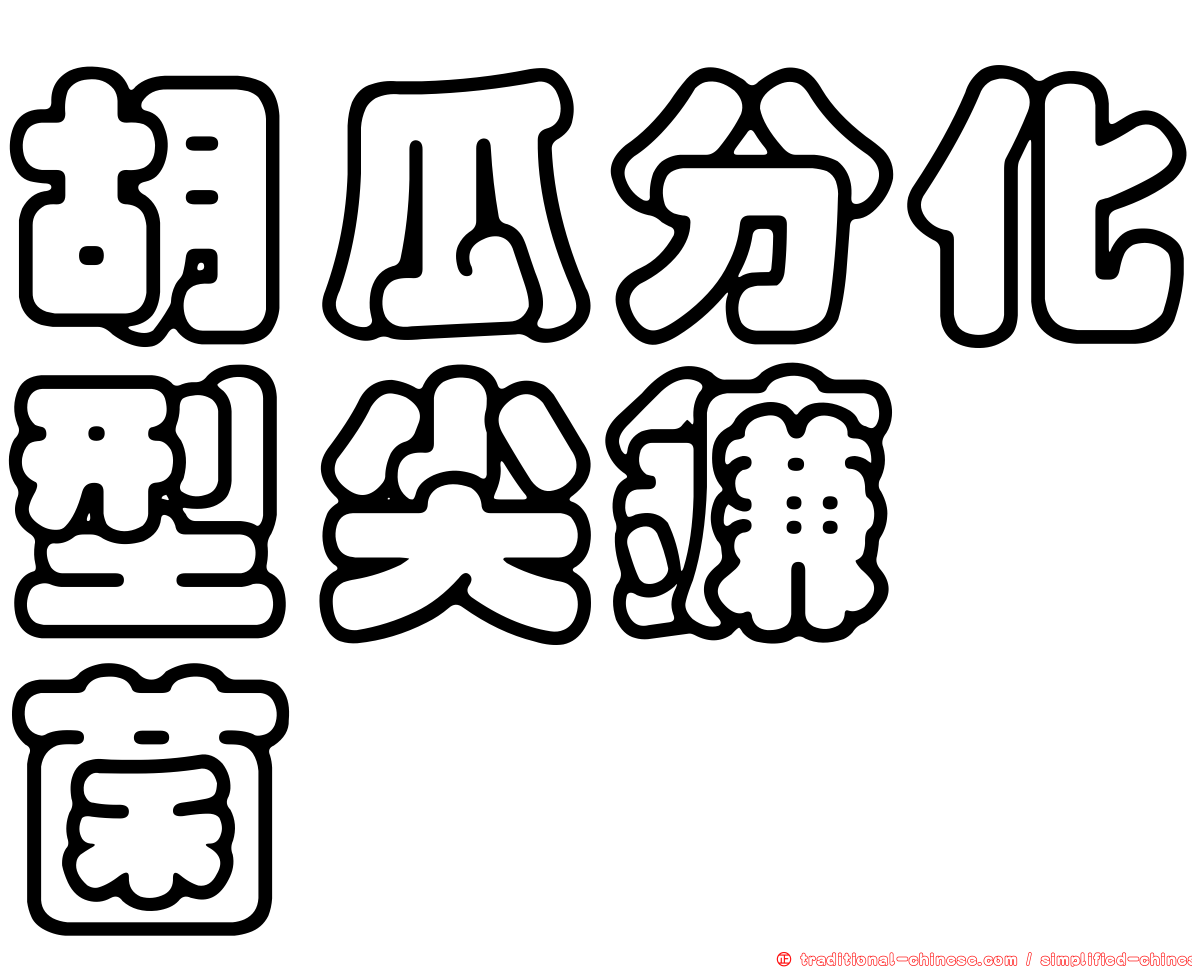 胡瓜分化型尖鐮孢菌