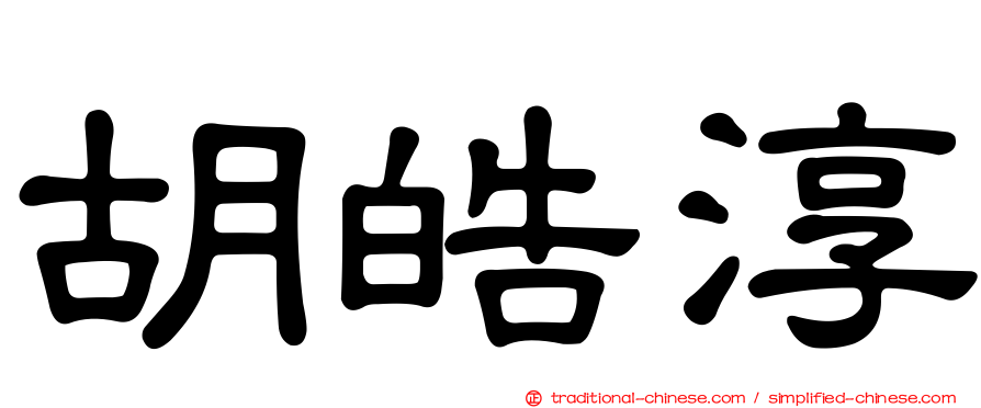 胡皓淳