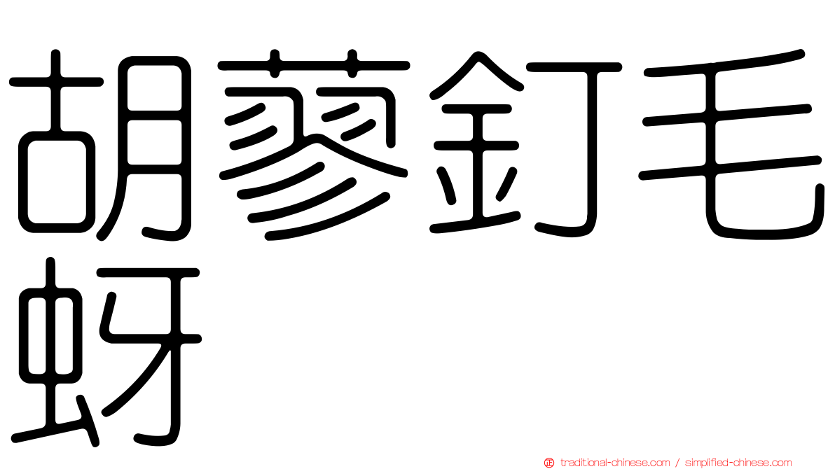胡蓼釘毛蚜