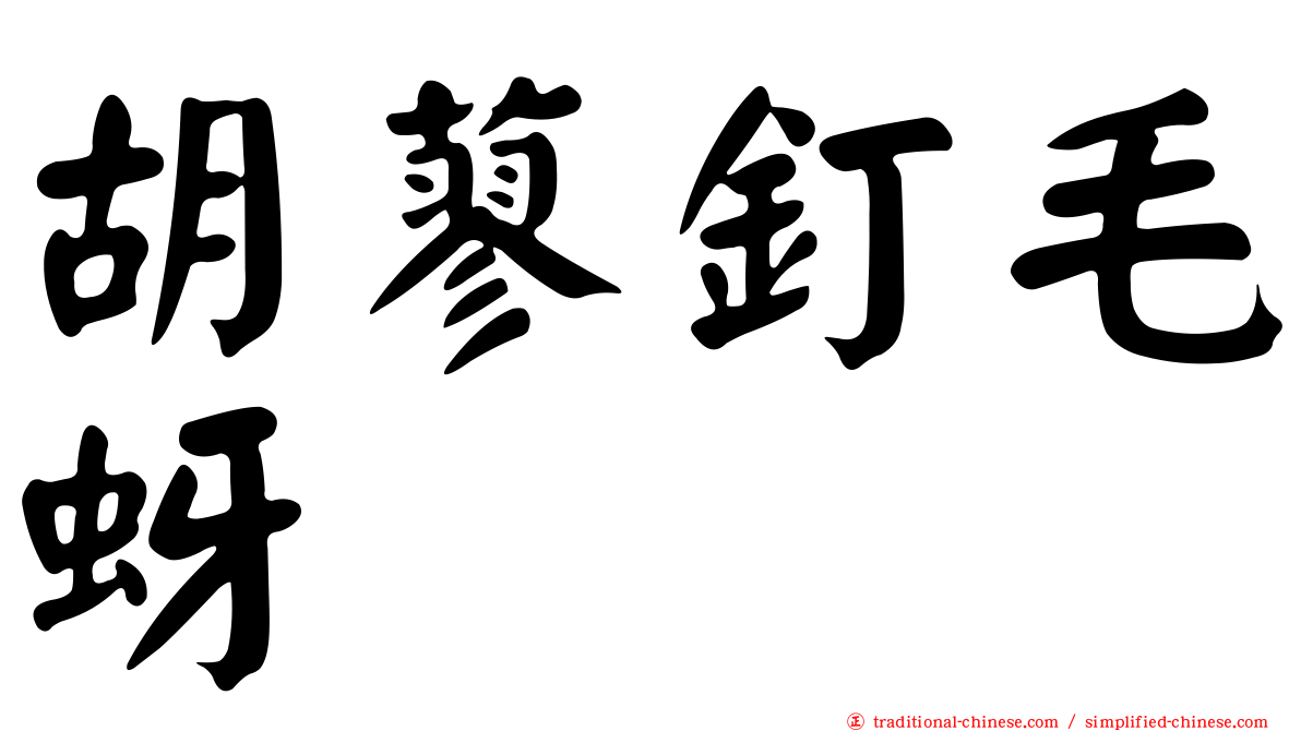 胡蓼釘毛蚜