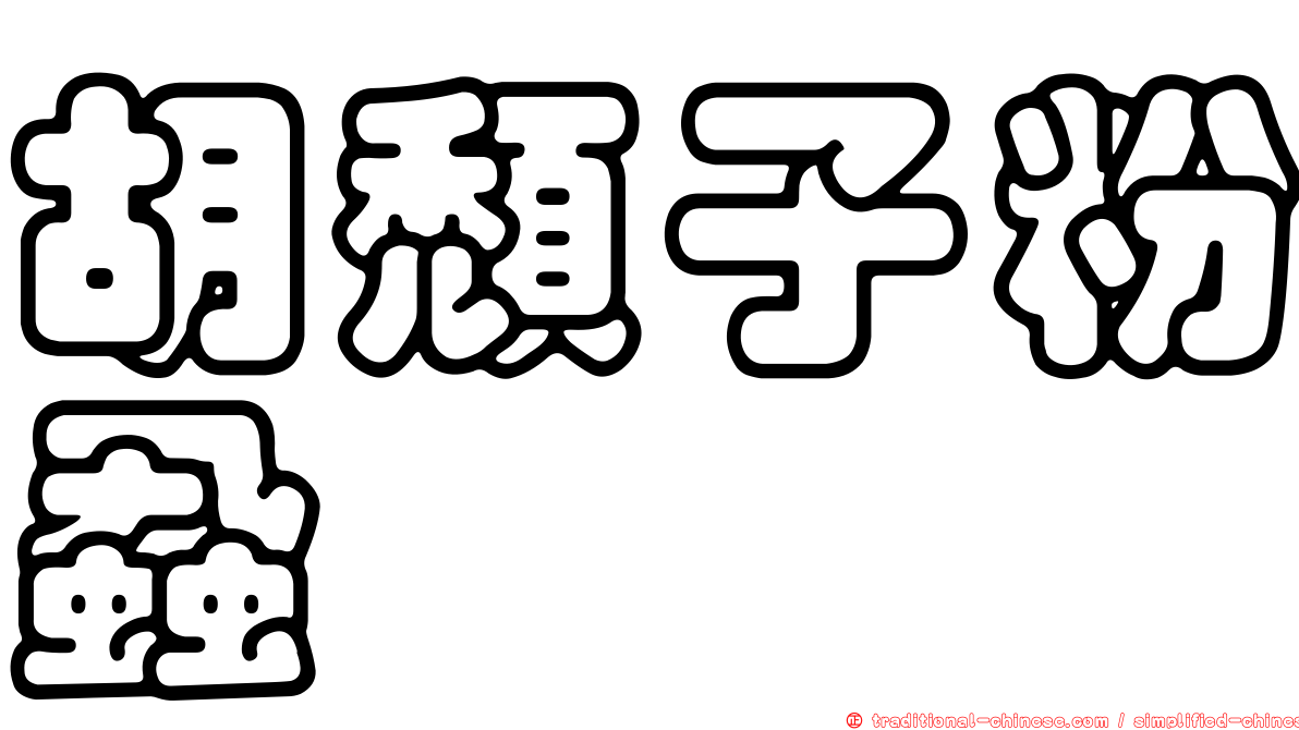胡頹子粉蝨