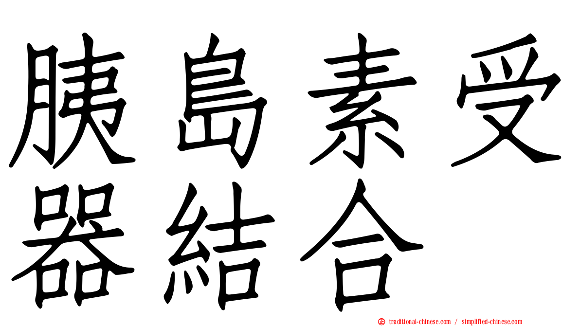 胰島素受器結合