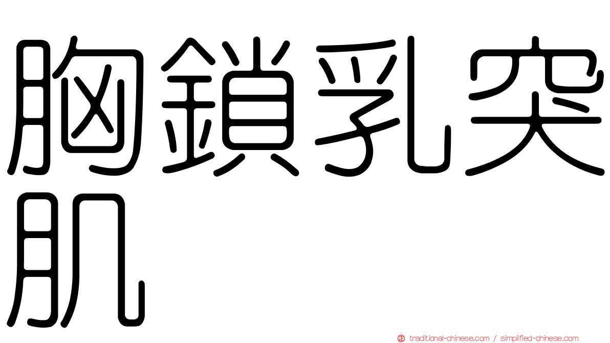胸鎖乳突肌