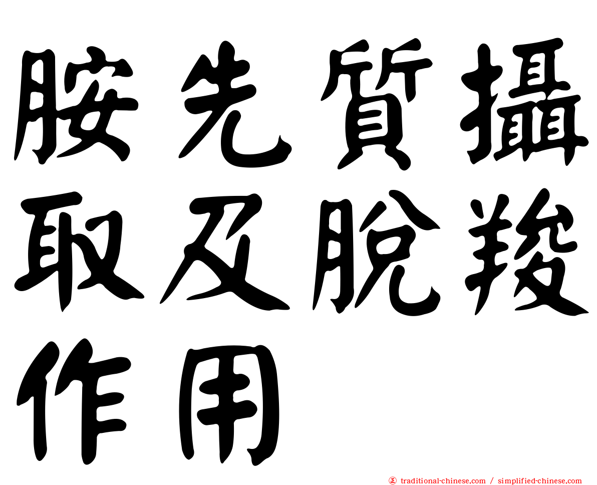 胺先質攝取及脫羧作用