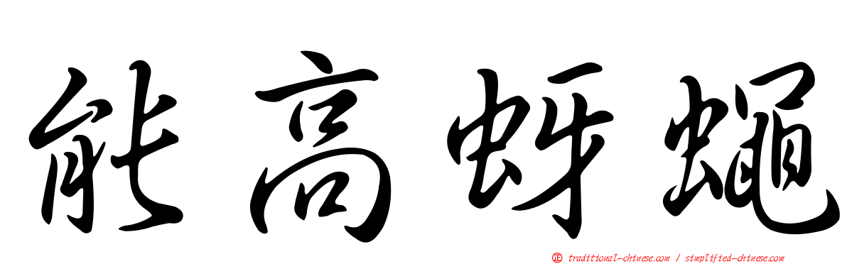 能高蚜蠅