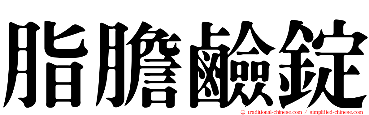 脂膽鹼錠