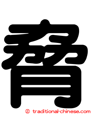 脅