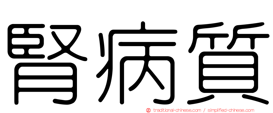 腎病質