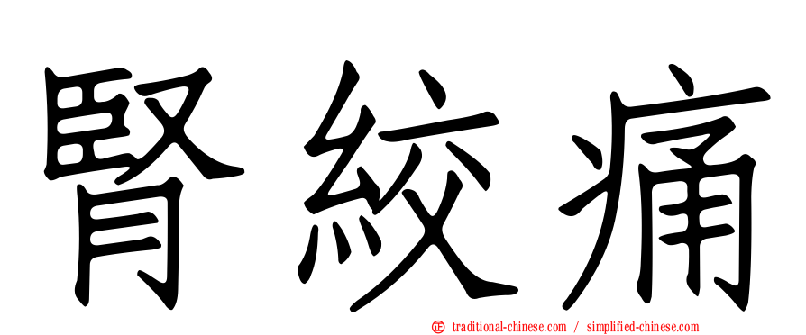 腎絞痛