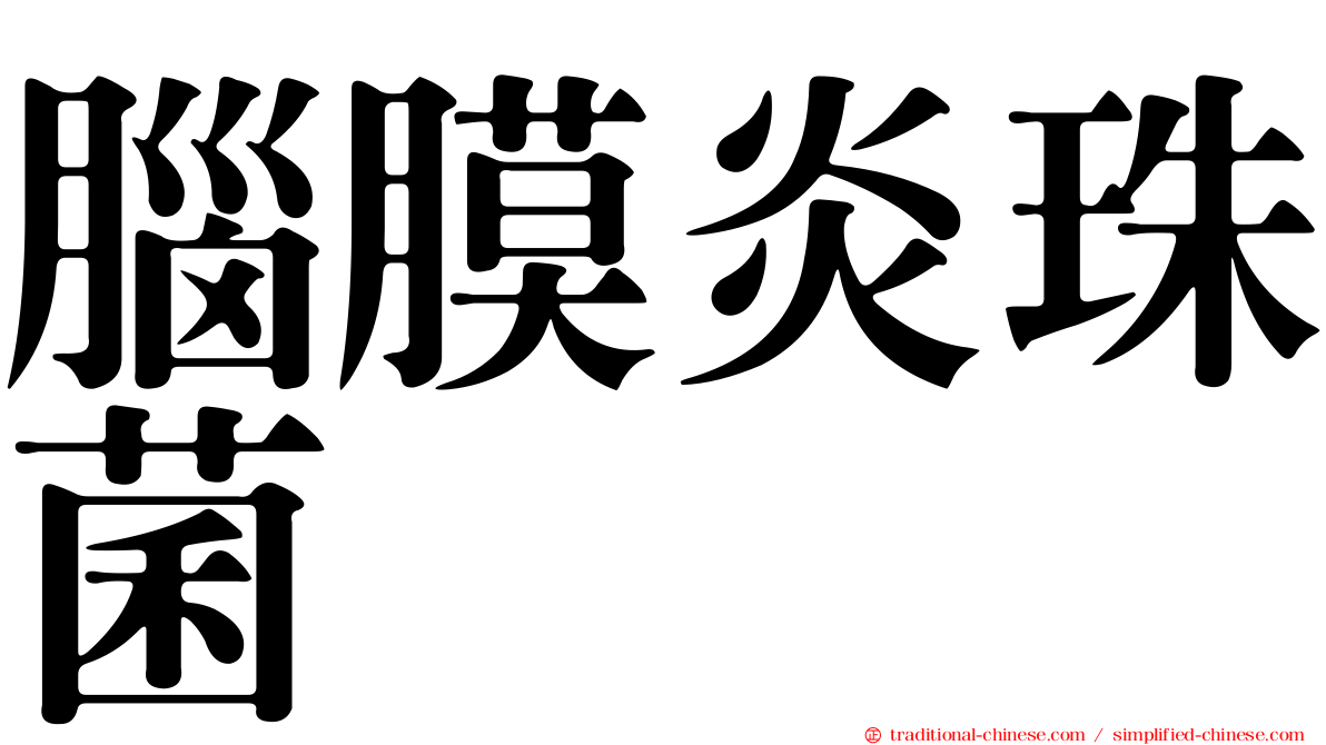 腦膜炎珠菌