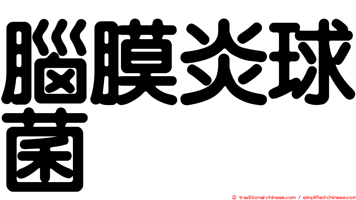 腦膜炎球菌