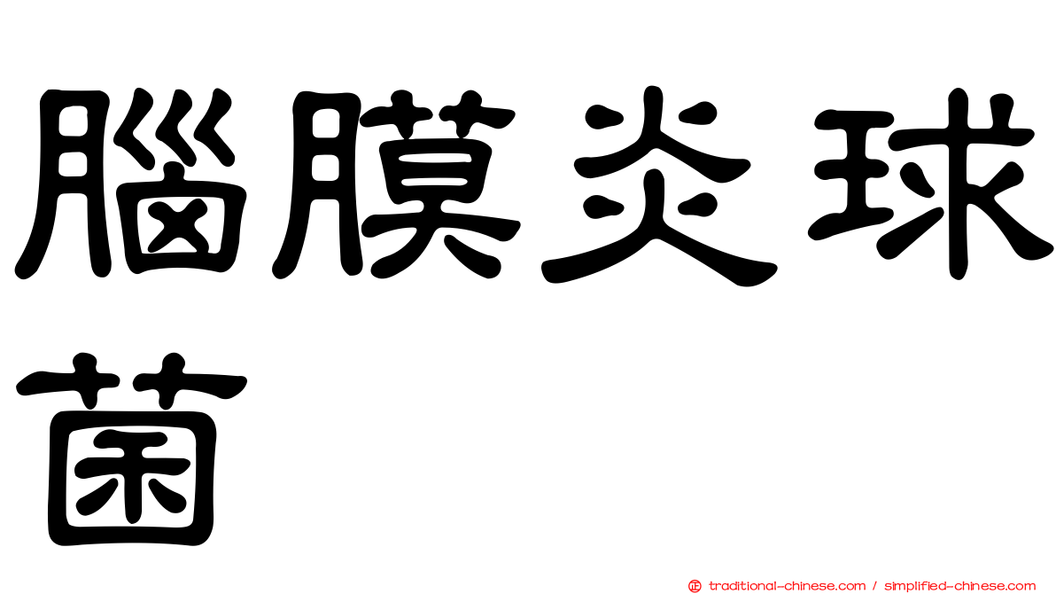 腦膜炎球菌