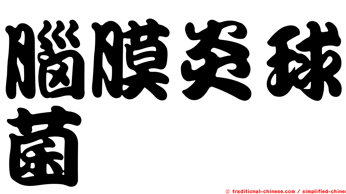 腦膜炎球菌