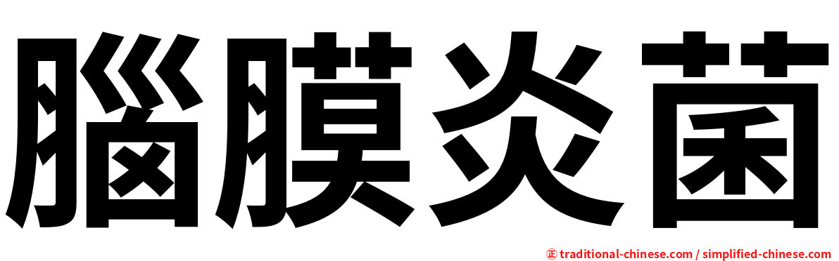腦膜炎菌