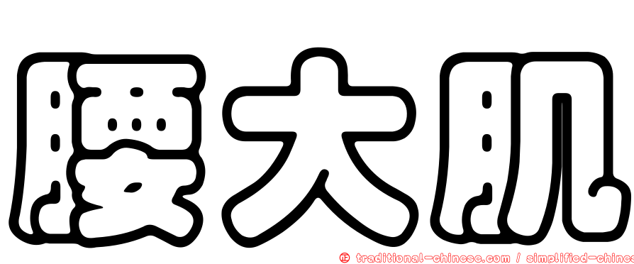 腰大肌