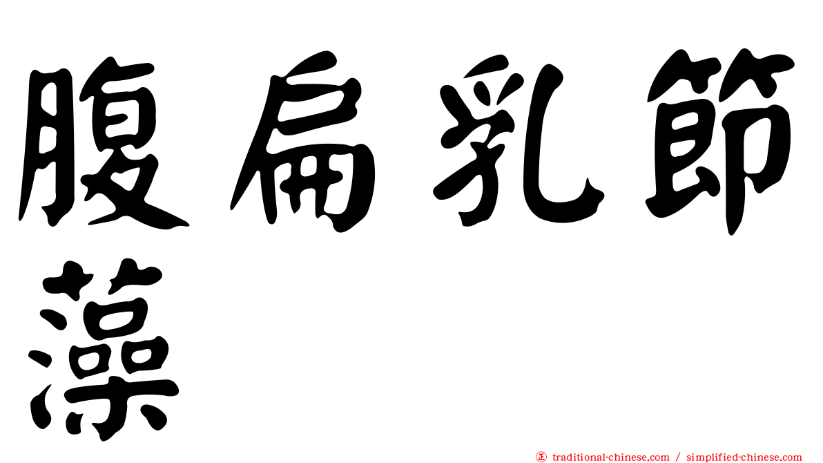 腹扁乳節藻