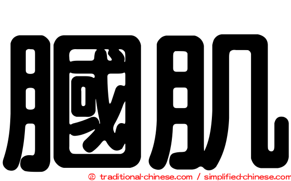 膕肌