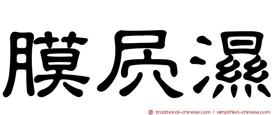 膜屄濕