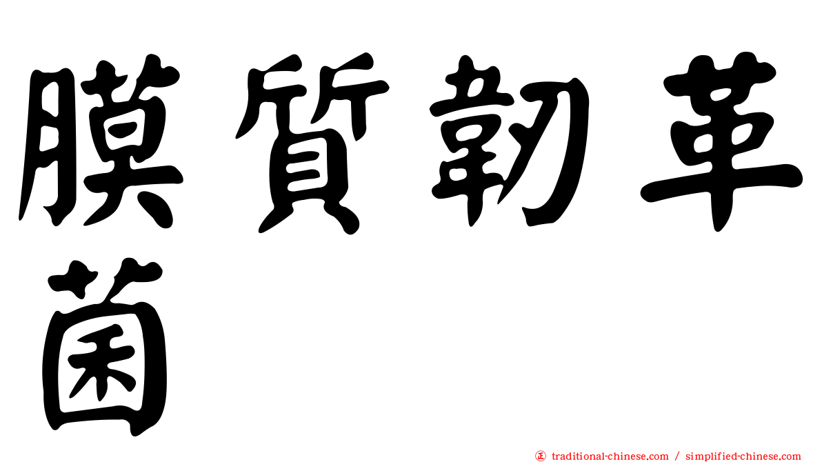 膜質韌革菌