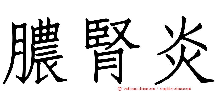 膿腎炎