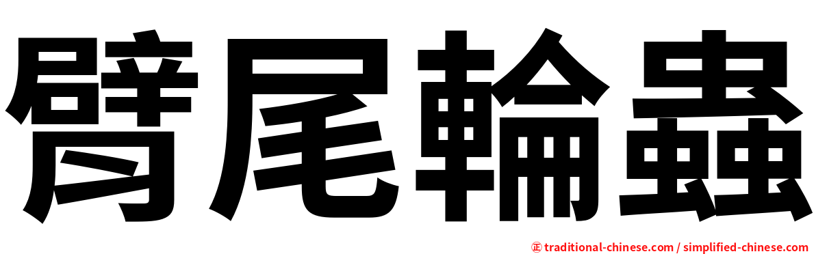 臂尾輪蟲