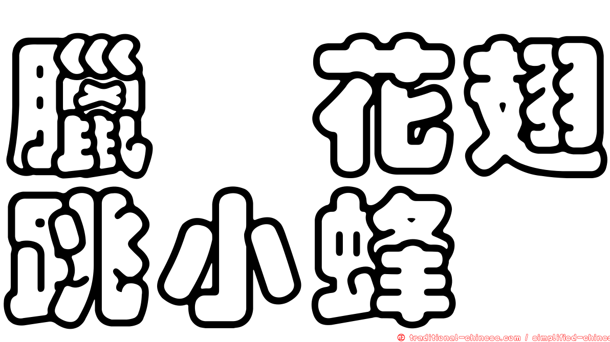 臘蚧花翅跳小蜂