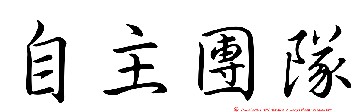 自主團隊