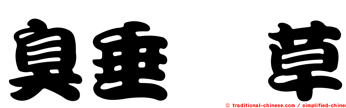 臭垂桉草