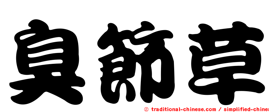 臭節草