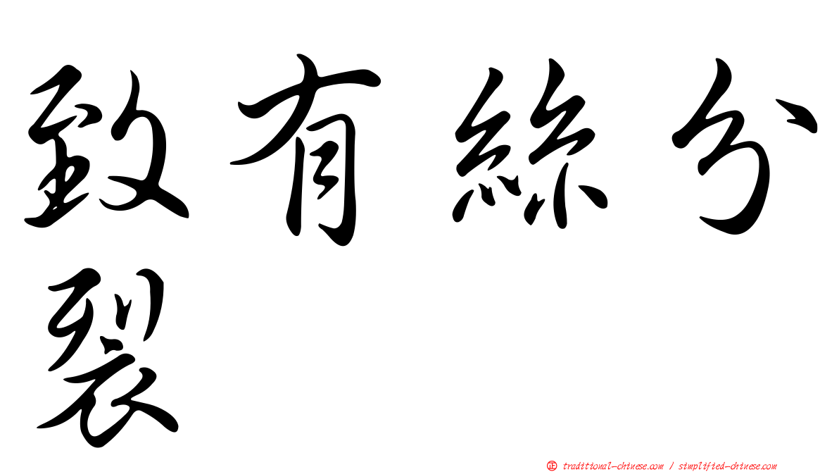 致有絲分裂