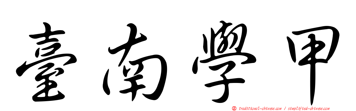 臺南學甲