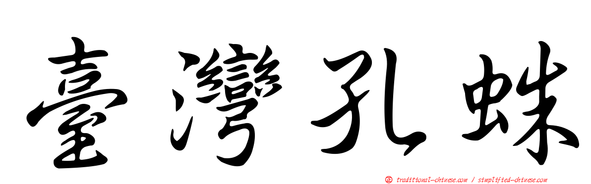 臺灣孔蛛